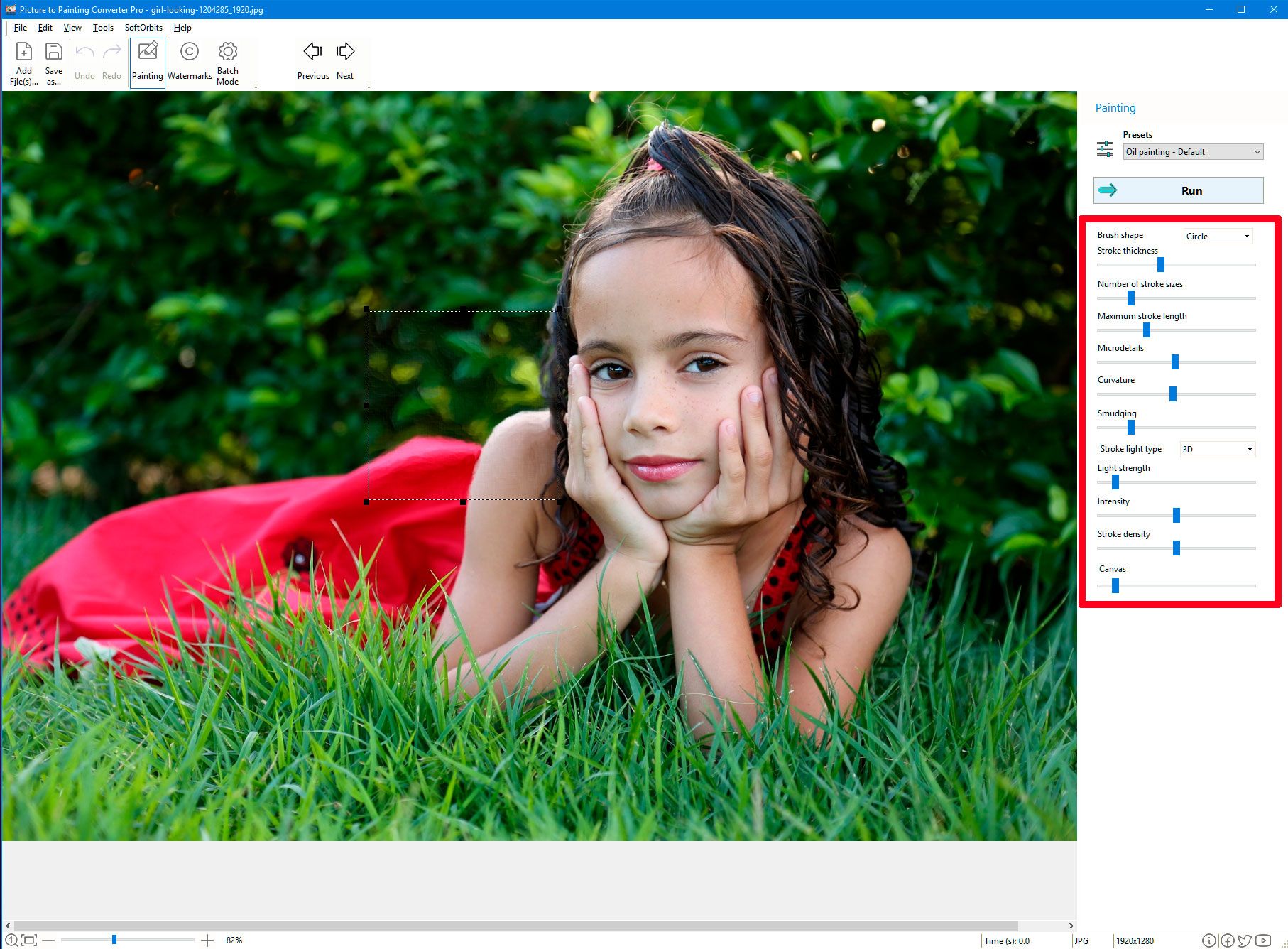 Preset for your Oil Photo Editor..