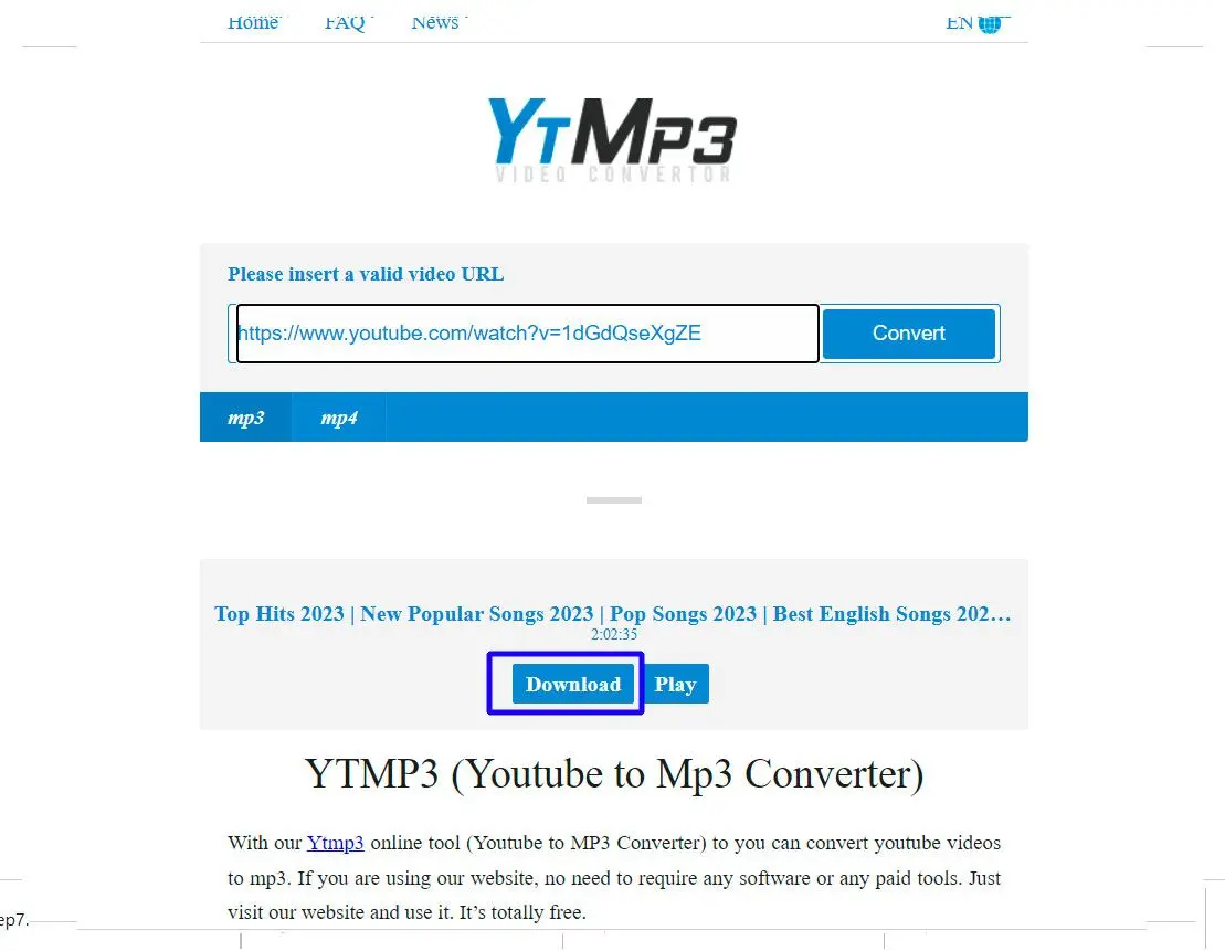 YTMP3 - save..