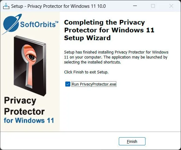 Download and Install SoftOrbits Protector..